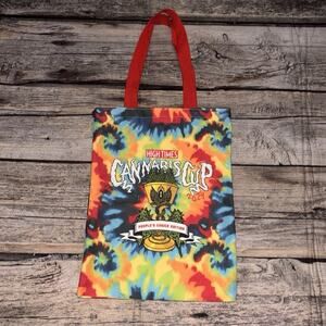 High Times Cannabis Cup Peoples Choice Edition 2024 Zip Tote Bag Tie Dye